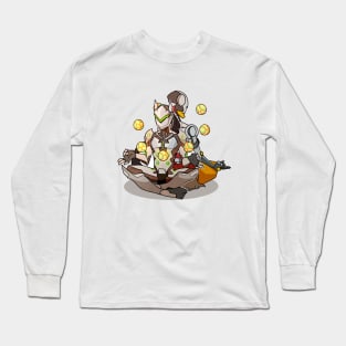 Genji Zenyatta Overwatch Long Sleeve T-Shirt